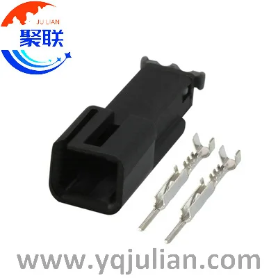Auto 2pin plug 12047663 12047665 wiring unsealed cable electrical connector with terminals