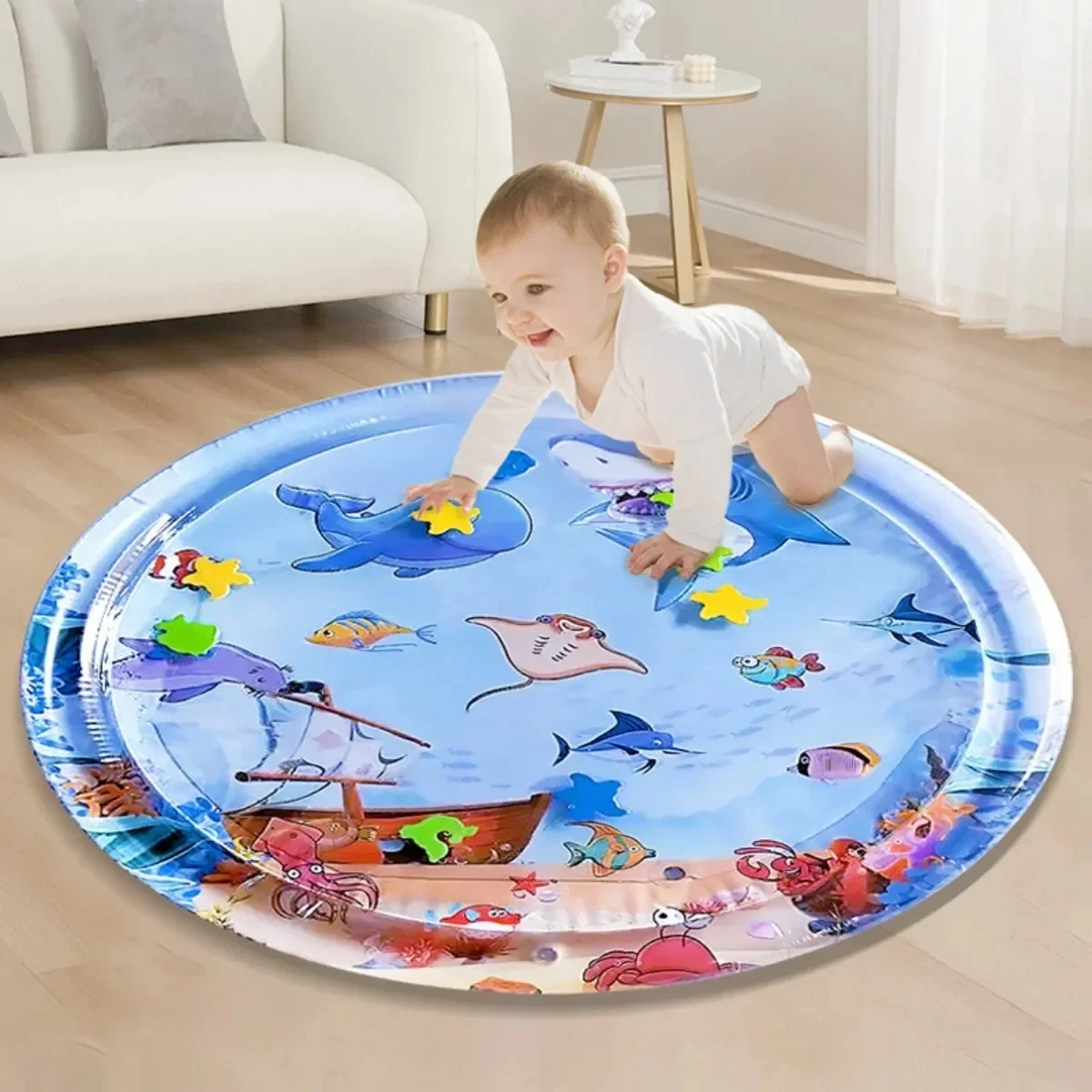 Pet Water Bed Filled Ice Pad Anti-scratch Ice Pad Toy Summer Dog House Cat House Ocean Pat Pad Thickened with Scratch Resistance