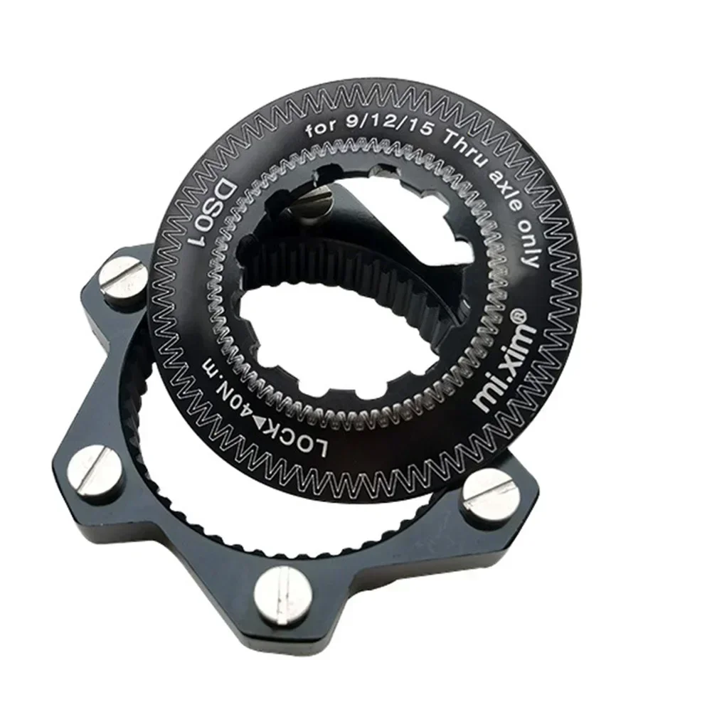 Adattatore Centerlock per freno a disco a 6 bulloni su mozzo Centrelock Blocco centrale Diametro 55mm 9mm Mountain MTB Bike