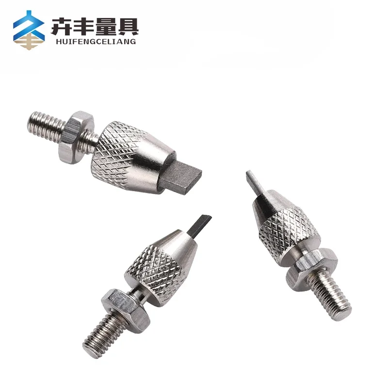 M2.5 dial gauge irregular measuring needle, micrometer head, height gauge, needle blade, blade edge, thin piece