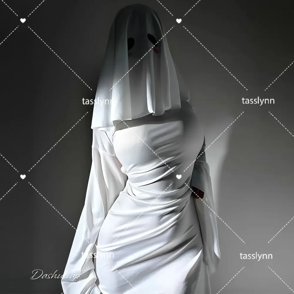 Disfraz de fantasma para mujer, capa para asustar la cara, disfraz de grito, vestido de fantasía para adultos, disfraz de Halloween