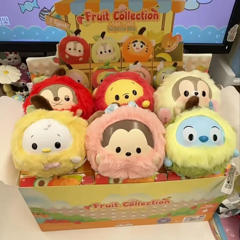 

Симпатичная коллекция фруктов Ufufy, виниловая слепая коробка для лица - очаровательный брелок, модный подарок для детей, мальчиков и девочек, оригинальная игрушка и хобби