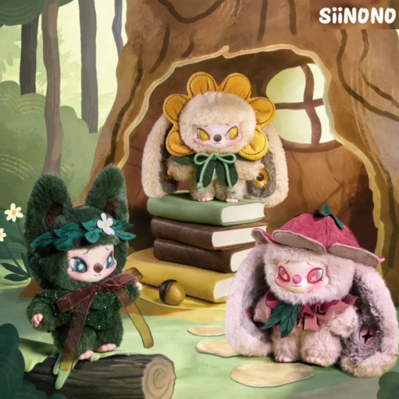 

New Original Siinono Ta Whispers Series 2 Authentic New Blind Box Doll Plush Bag Pendant Collectible Toy Cute Keychain Gift