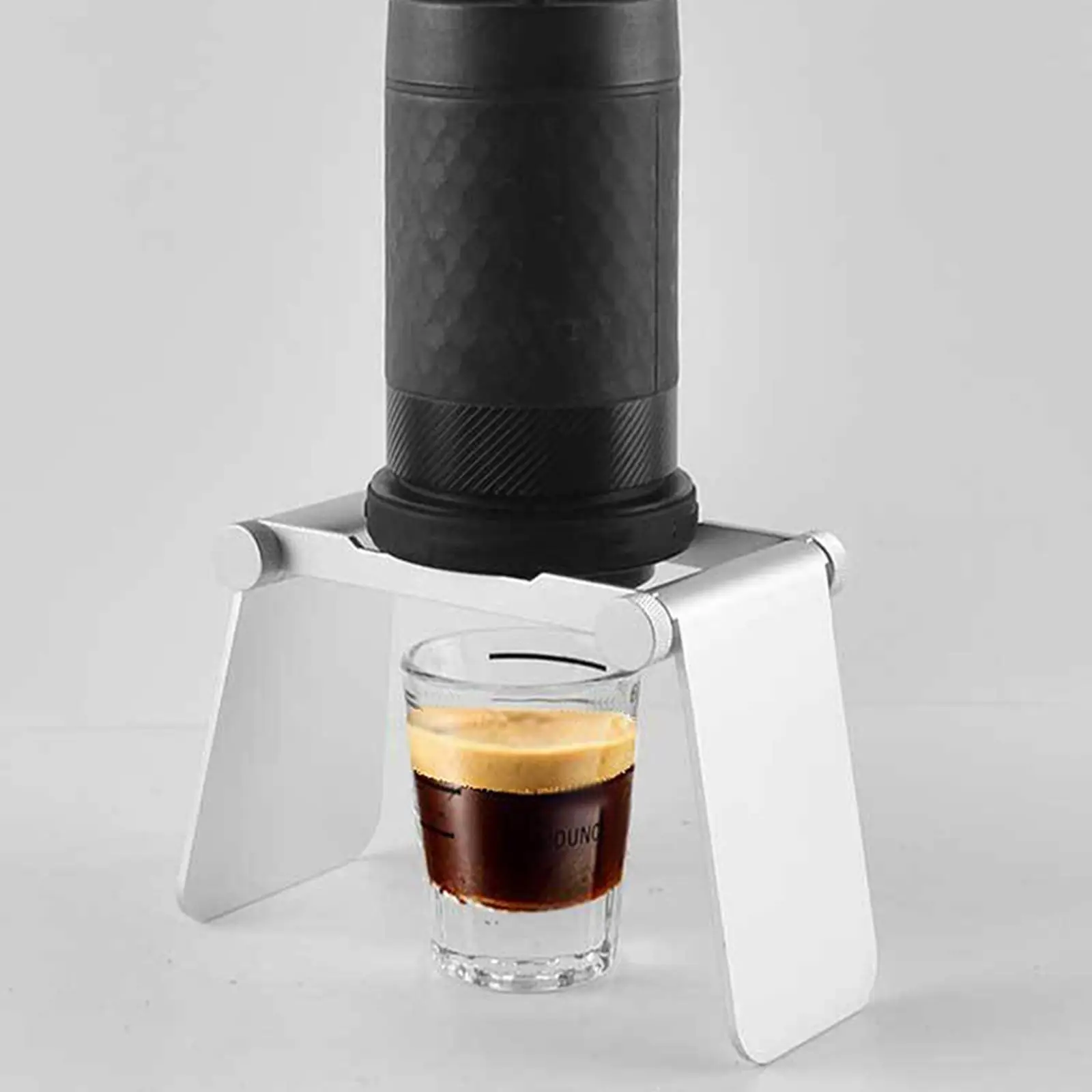 Portable Aluminum Alloy Outdoor Coffee Machine Bracket Manual Drip Stand Support for Capsule Coffee Makers