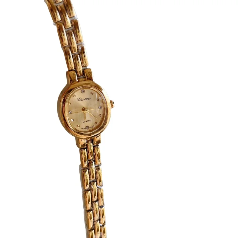 Classic Trend Ladies Watch Elegant Simple Retro 2025 Waterproof Quartz Watch Birthday Gift