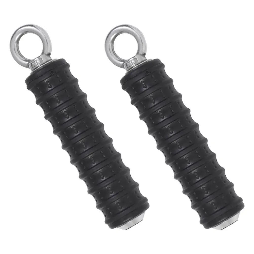 2Pcs Ergonomic Heavy Duty Fitness Handle for Triceps Back High Pulley Single Arm Workouts Comfort Grip Professional Workout