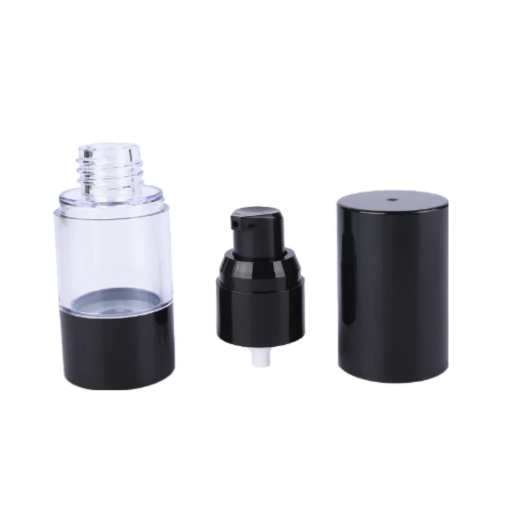 15ml 30ml 50ml Vacuum Lotion Bottle Portable Plastic Airless Pump Bottle For Facial Cream Gel Lotion Travel Cosmetic Container