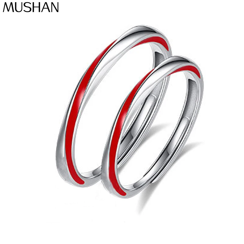

MuShan Jewelry 925 Sterling Silver Ring Wedding Band High Carbon Diamond Elegant Style Trendy Style Women Rings Fine Jewelry