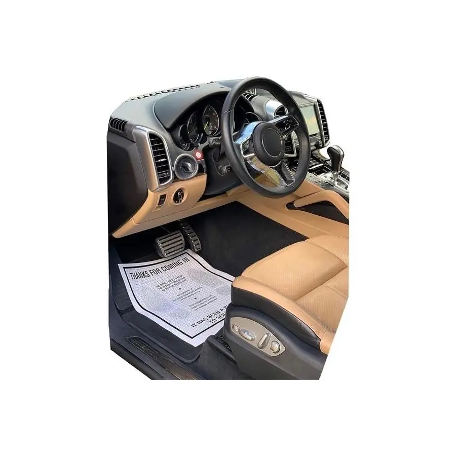 

Heavy Duty Premium Reinforced Plastic Coated Disposable Paper Automotive Floor Mat Case of 250