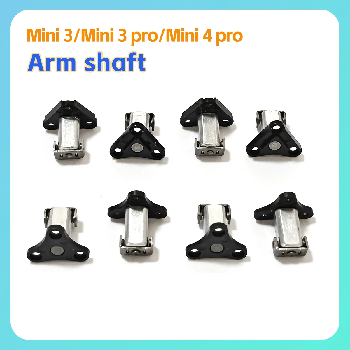 Original Mini3/3pro/4 PRO Arm Hinge, Front Rear Arm Shafts, Service Spare Parts，For DJI Mini3 Series