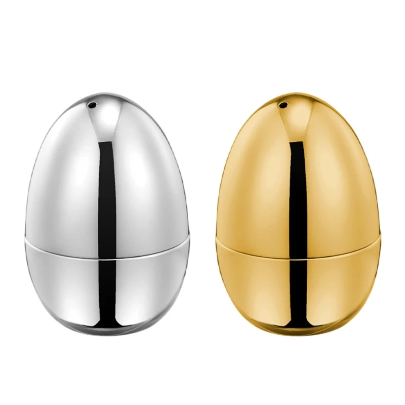 Eggs Shaped Toothpick Storage Box Stainless Steel for Sophisticated Households