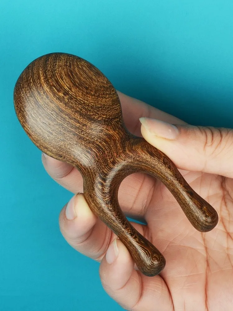 Sandalwood eye massage, nose multifunctional meridian comb, muscle pulling rod, scraping, facial massage