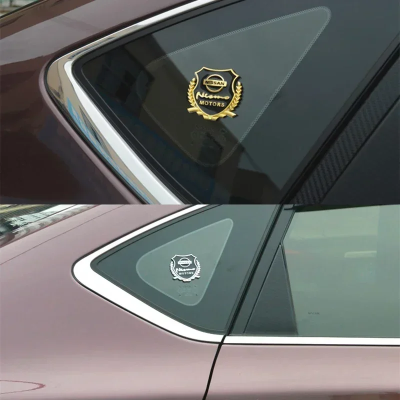 Car Rear Fender Side 3D Metal Badge Trunk Emblem Stickers for Nissan X-Trail Qashqai Tiida Teana NV200 NP300 Sentra Altima Versa