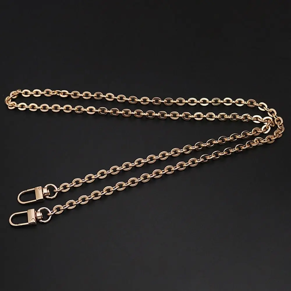 Fashion Gold Silver Black Metal Bag Chains Adjustable Luxury Single Shoulder Strap Crossbody Chain