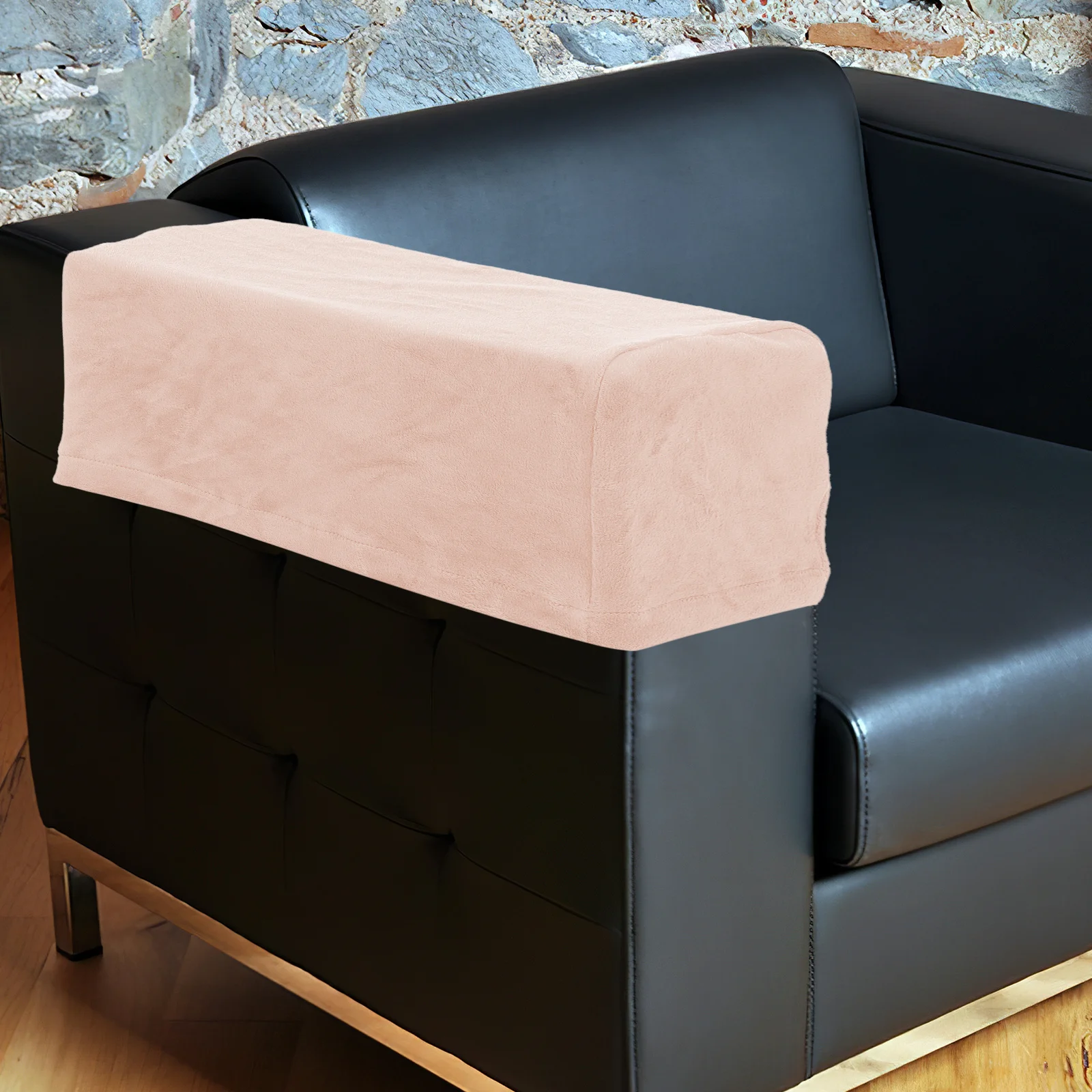

1Pair Elastic Sofa Armrest Covers Stretch Comfortable Protective Cover for Couch Chair Armrest Universal Fit