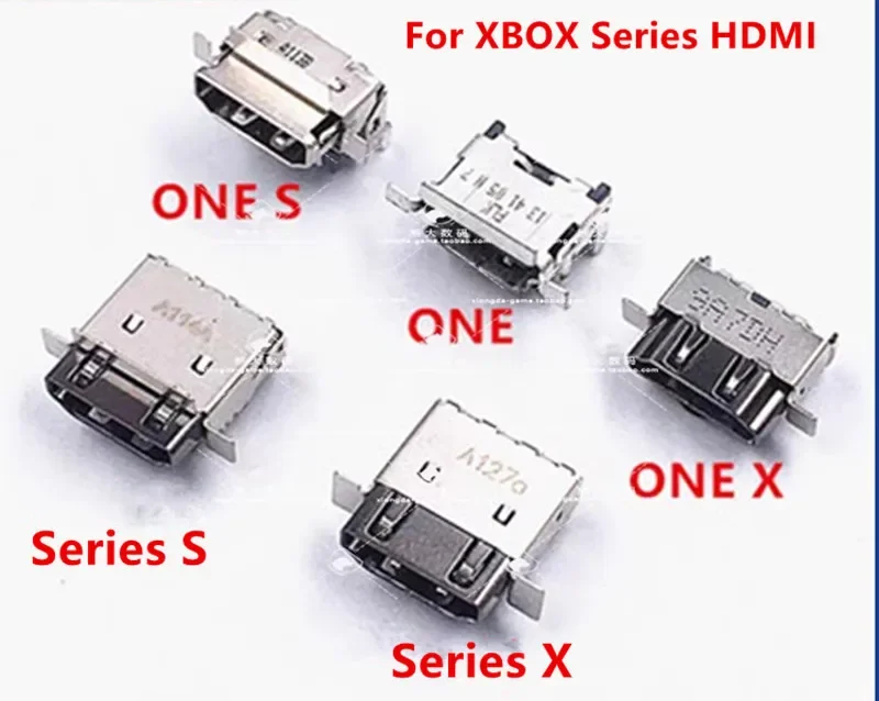 Original For XBOX Series S X HDMI-compatible Port Socket Interface Connector Replacement For XBOX ONE Slim X