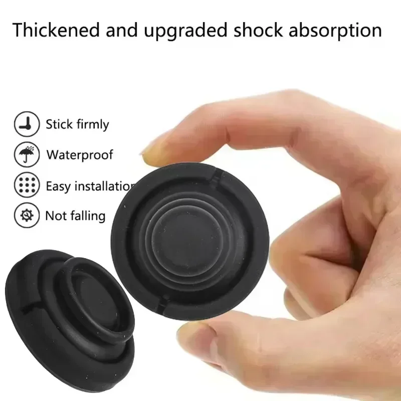

Silicone Car Door Anti Shock Pad Silicone Bumper Gasket Soundproof Protector Universal Auto Trunk Hood Closing Buffer Sticker