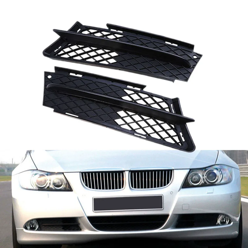 1 пара, передний бампер для BMW E90 2004-2008