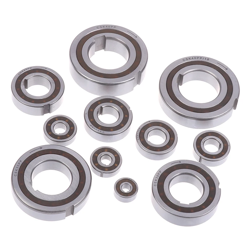 Hot Sale One Way Bearing CSK8/CSK10/CSK12/CSK15/CSK17/CSK20/CSK25/CSK30/CSK35/CSK40 Dual Keyway Bearing