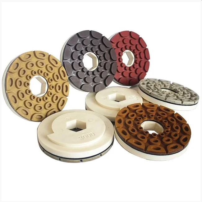 Snail Lock Diamond Polishing Pad for Granite stone