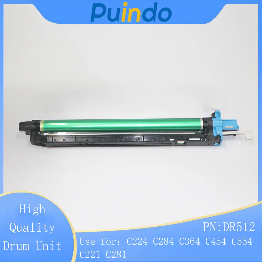DR512 High Quality CMYK Drum Unit For Konica Minolta Bizhub C224 C284 C364 C454 C554 C221 C281 Drum Rack With Chip