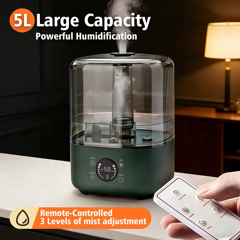 humidificateur-ultrasonique-de-grande-capacite-5l-avec-diffuseur-d'huiles-essentielles-telecommande-et-pulverisation-silencieuse-pour-la-maison-et-le-bureau