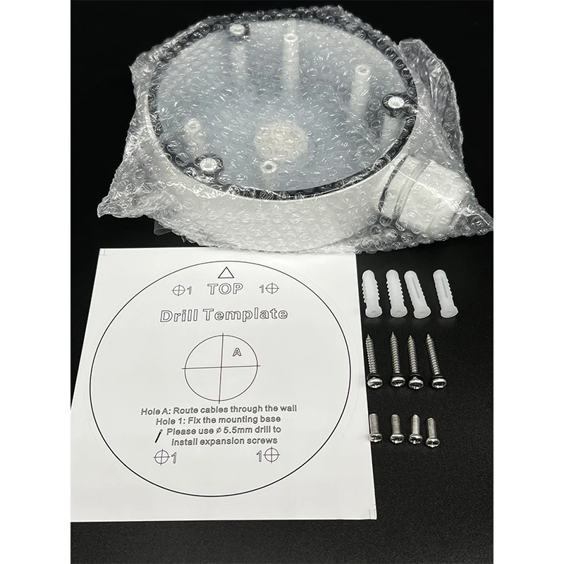 Hikvision DS-1280ZJ-DM21 Junction Box For Dome Camera CCTV Accessorie Aluminum Alloy For DS-2CD2386G2-ISU/SL DS-2CD2365G1-I Etc.