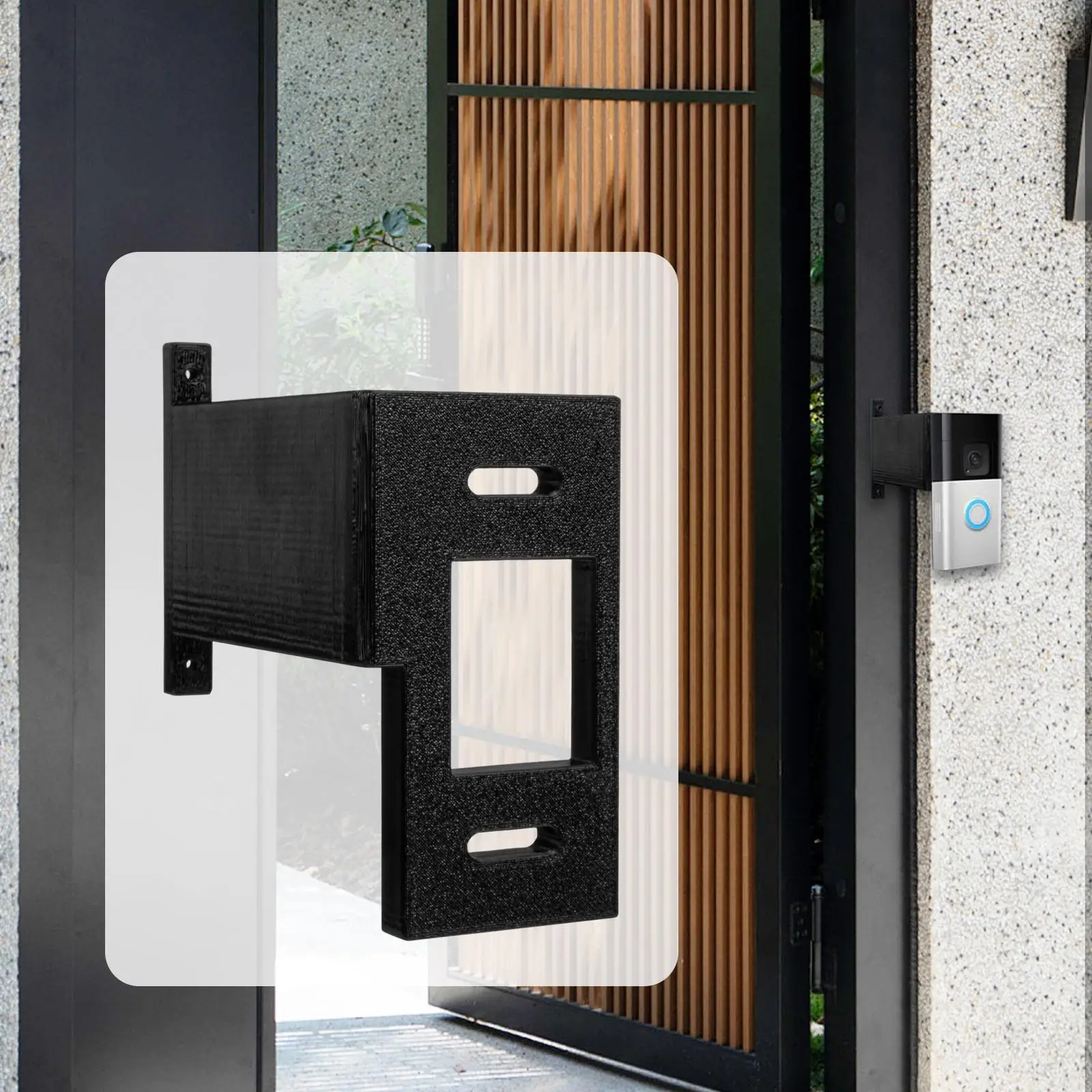 

Держатель для кирпичной стены со смещением. Улучшенная видимость и угол.