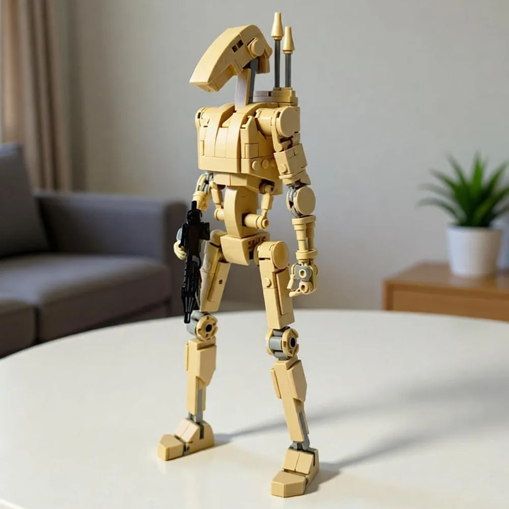 MOC 367 pièces Space War B1 bataille droïde blocs de construction Robot Alien modèle briques assembler Festival fête cadeaux