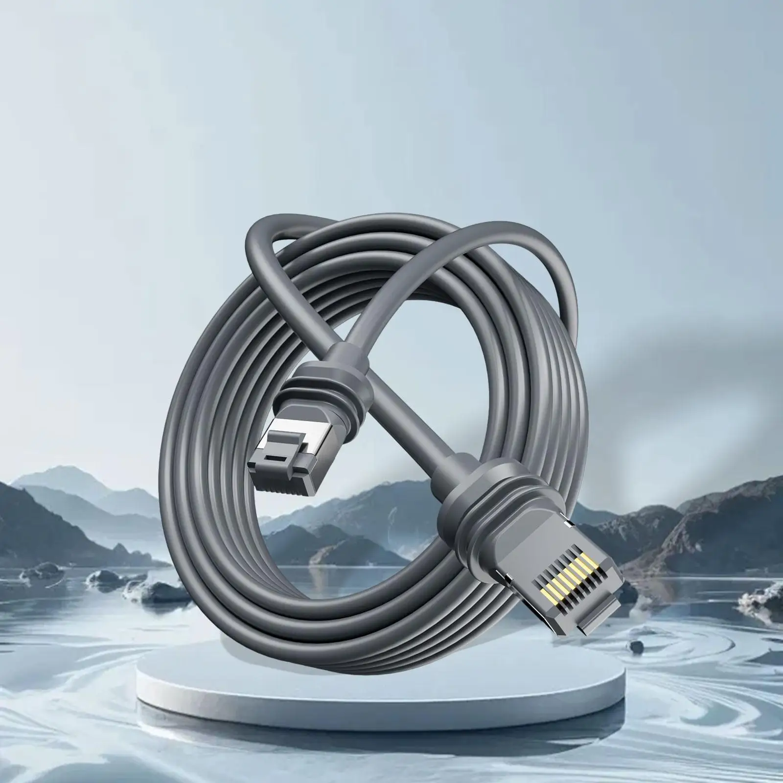 Cabo de extensão Gen 3 Cabo de extensão de conector banhado a ouro com pontas triplas