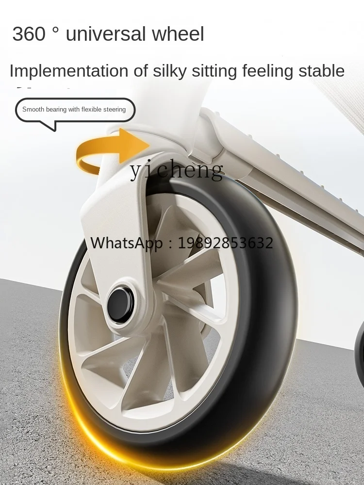 ZZ Walk the Children Prodotto fantástico Passeggino Pieghevole Baby Walking Bambini più grandi Passeggino portatile Baby Light Compact