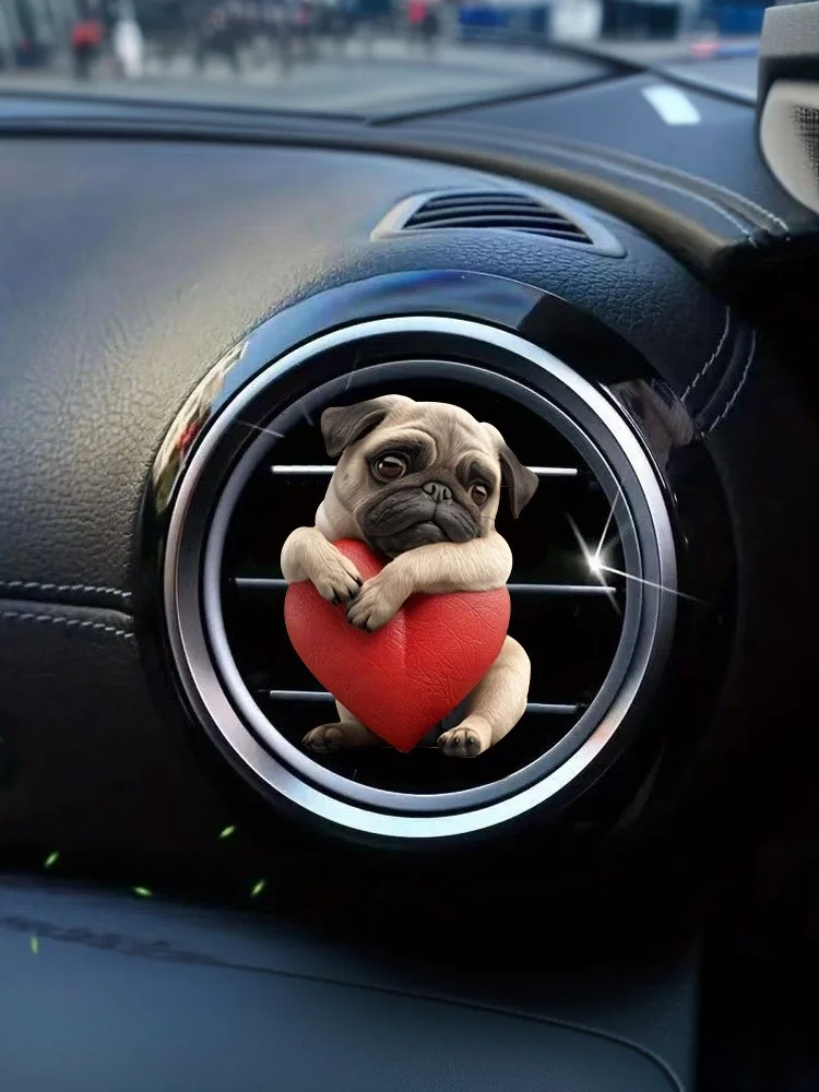 Clips de parfum de ventilation de sortie de voiture, désodorisant 2D, diffuseur de climatisation, Clip de parfum d'aromathérapie, décoration intérieure de voiture