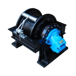 Grooved Drum Cable Pulling Machine Hydraulic Winch 3 Tons For Sale