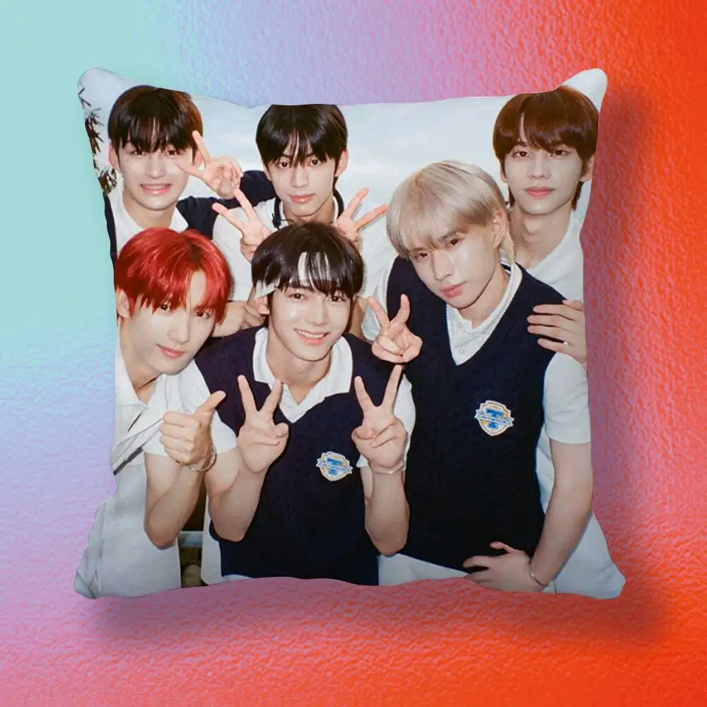 Kpop Group T-TWS  Pillow cover gift High definition digital printing,Surprise vivid pattern Household.