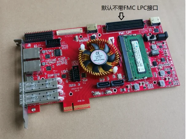 For xilinx fpga development board Kintex7 XC7K325T pcie development board 10G fiber FMC LPC suite