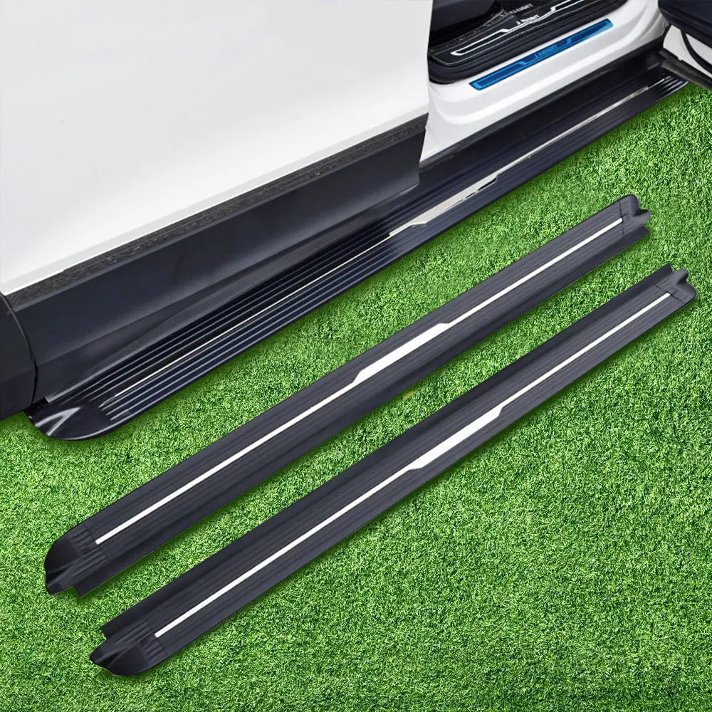 2PCS for Peugeot 3008 2016-2020 Fixed Side Step Running Boards Nerf Bar Pedal