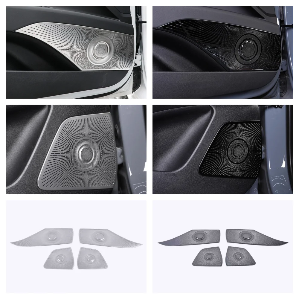 

For Hyundai Elantra Avante CN7 2021 2022 Accessories Pillar A Stereo Door Speaker Audio Loudspeaker Cover Trim Interior Styling