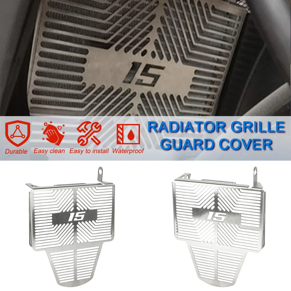 

Motorcycle Accessories Part FOR YAMAHA R 15 V 3 2017-2021 R15 V3 2018 2019 Radiator Grille Guard Cover Protector Stainless Steel