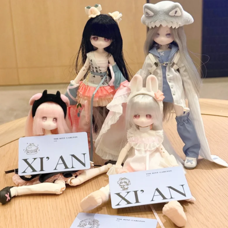 

Оригинальная коллекционная кукла BJD Moonlight Fairy Tale Story, 8 точек артикуляции, в слепой коробке, милая модель куклы, праздничный подарок-сюрприз