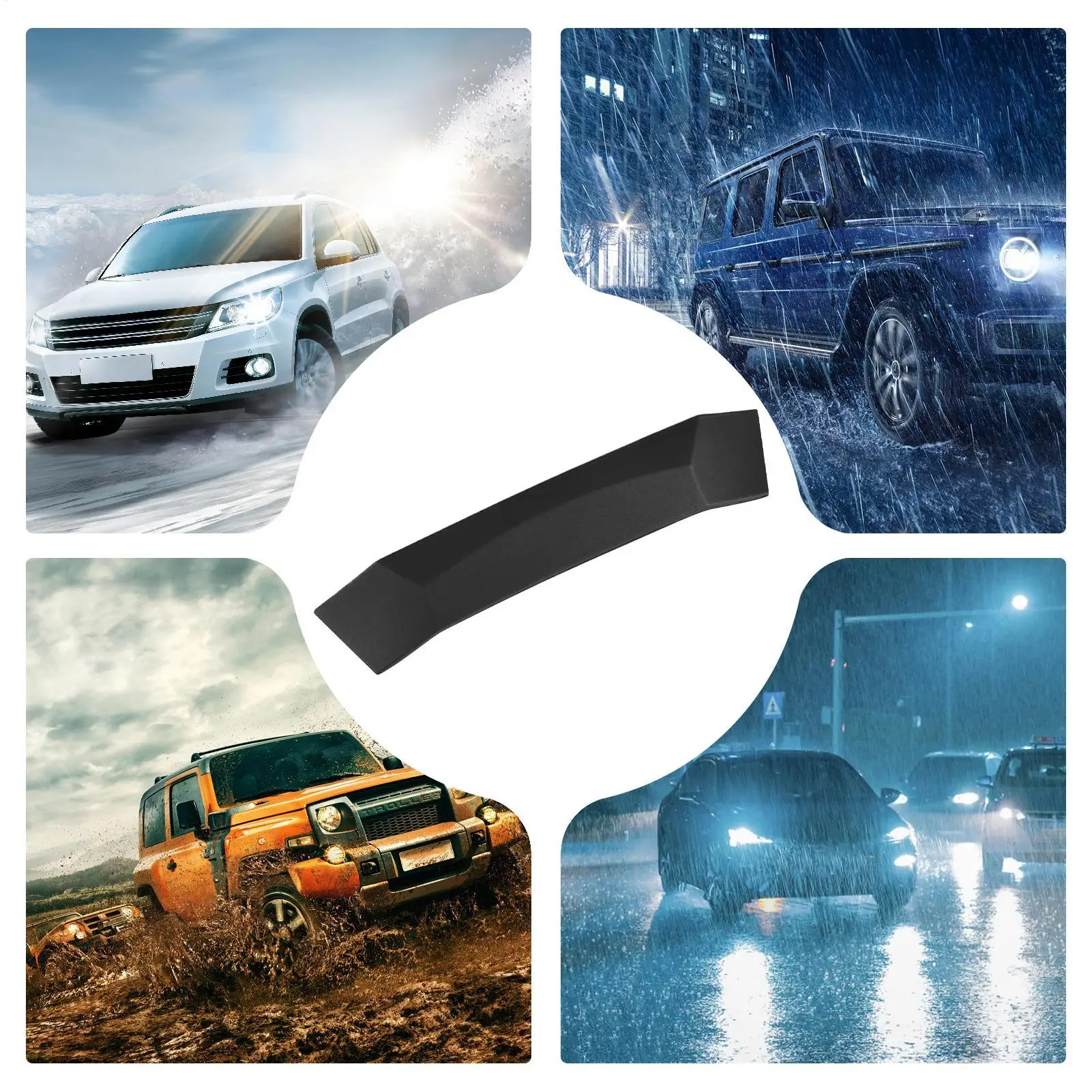 Waterproof Rain Guard Car Reversing Camera Rain Cover Rain Visor Rearview Protective Shield for Truck SUV Van Sedan Automotive view 4
