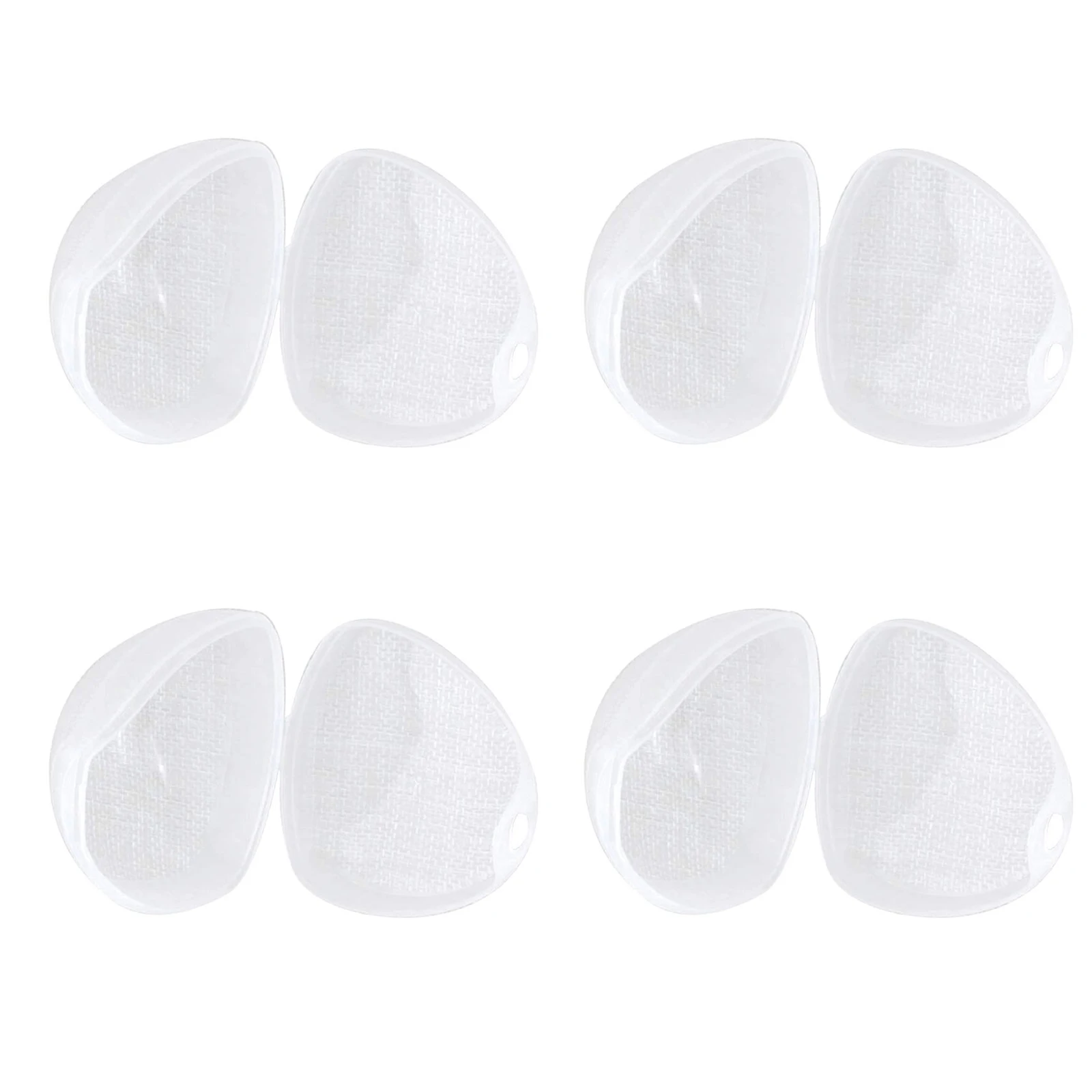 

4Pcs Baby Pacifier Storage Box Portable Transparent PP Pacifier Clip Container Case Infant Toddler Organizer Box