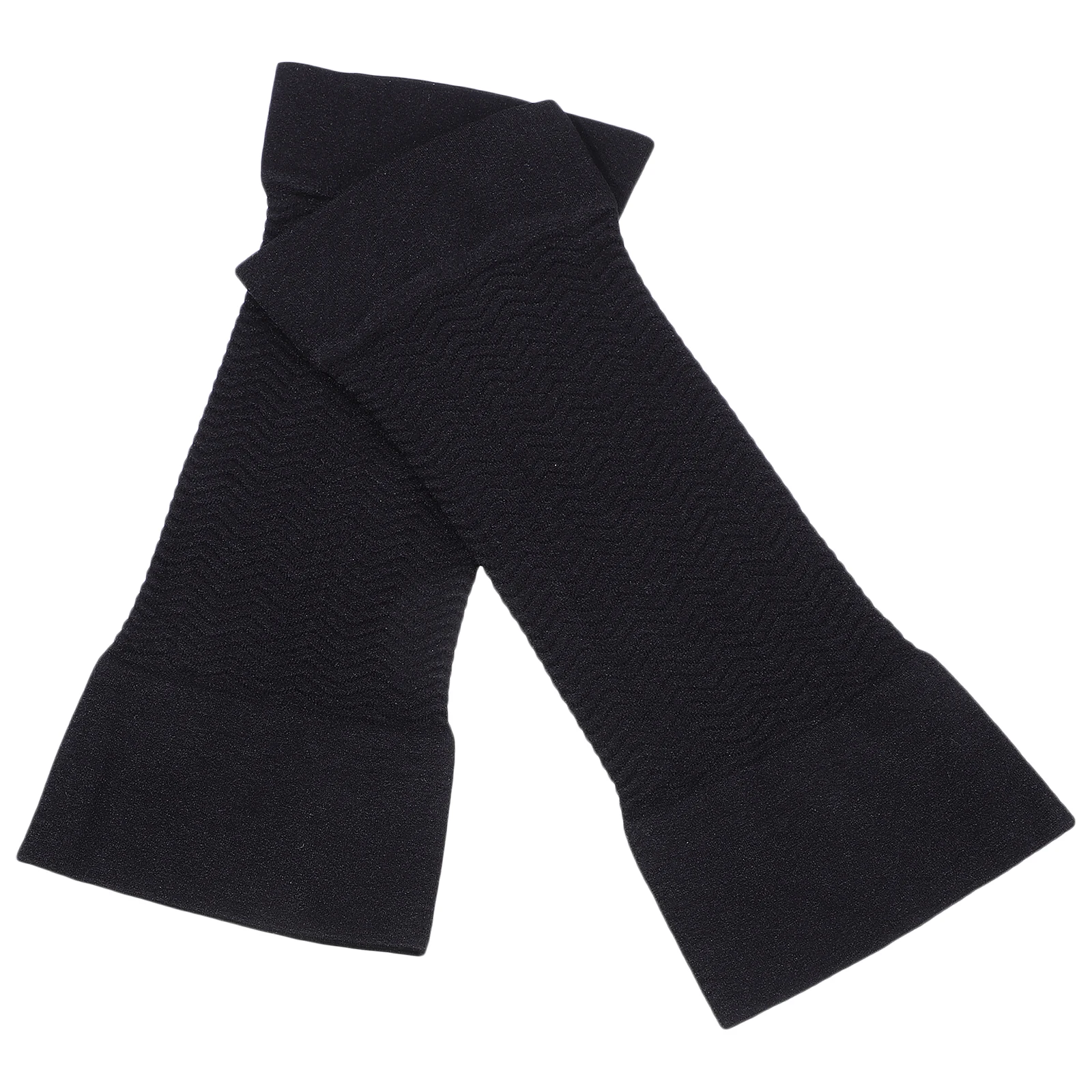 1 قطعة 1 زوج أسود مطاطا ضغط أكمام أذرع تبريد التخسيس المشكل دعم العضلات تجريب الجري ارتداء اليومي الذراع #2