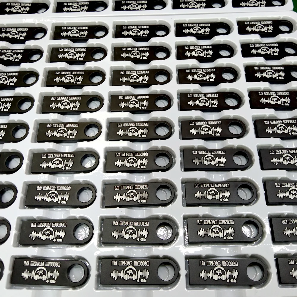 30Pcslot Free Custom LOGO  USB Pendrive 1GB 2GB 4GB 8GB 16GB Music Flash Pen Drive 32GB Memory Stick Company Gift view 5
