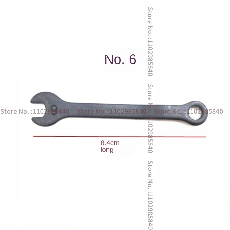 1PCS 6mm 7mm 8mm Dual-Purpose Wrench Plum Wrench Open-End Wrench Repair Tool Overlock Sewing Machine