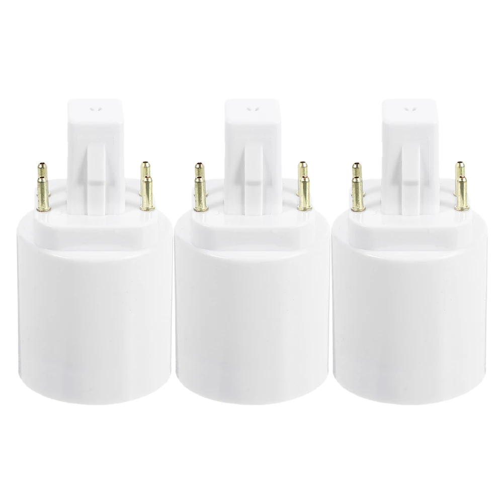 

3 Pcs Lamp Adapter Bulb Base Holder Socket Conversion Converters Adapters Light