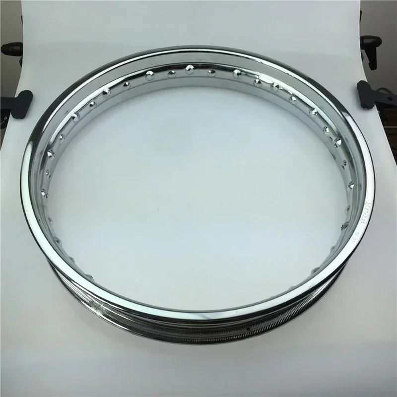 1pcs Motorcycle Wheel Electric Tricycle Rim 2.15x17 Inch / 2.15x18 Inch 1.85x17 / 18 Steel Ring  1.4X212.50X17, 36 Holes 2.50X18