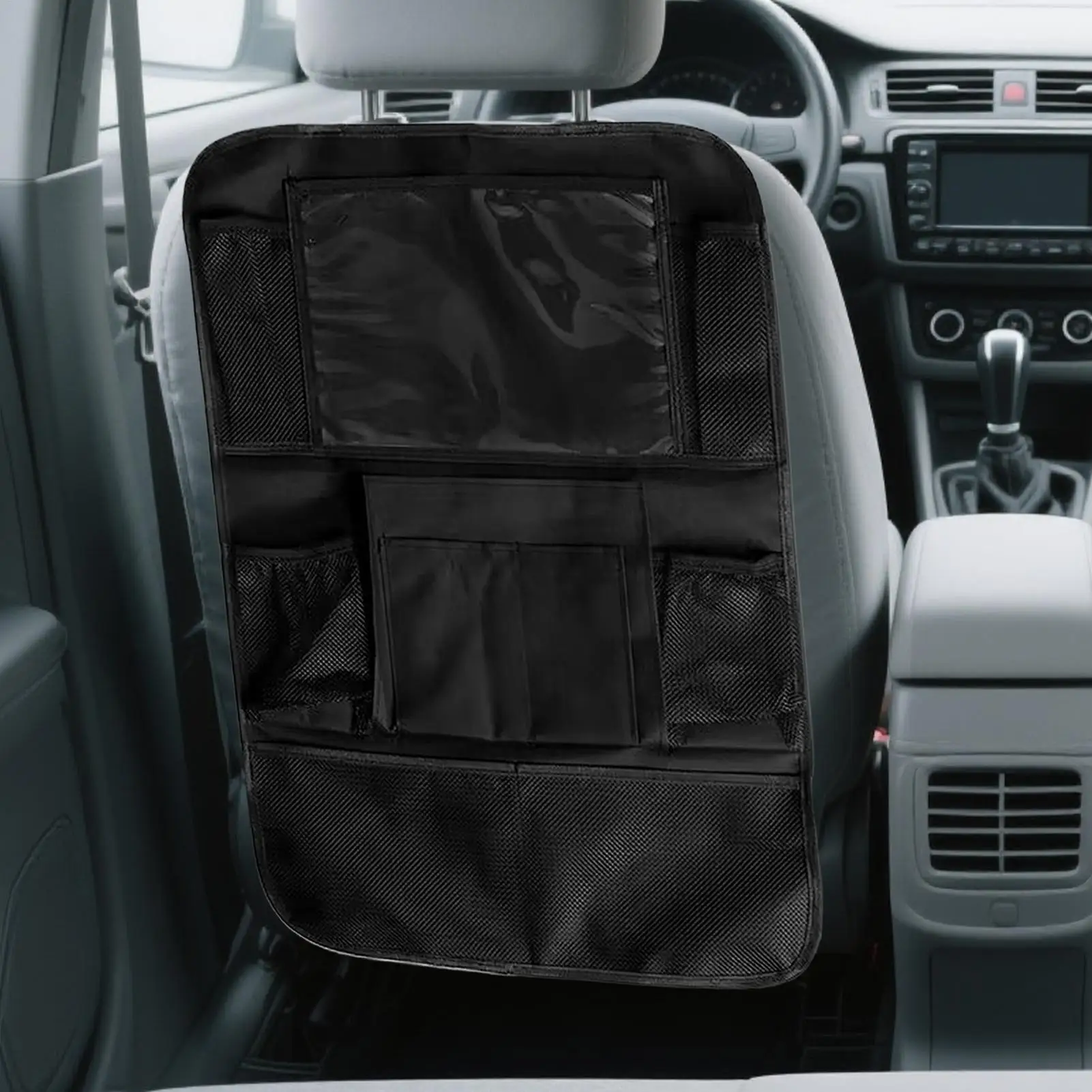 Backseat Car Organizer With Multiple Storage Pockets Car Back Seat Storage Bag For Automotive Truck Travel Camping Toys Snack