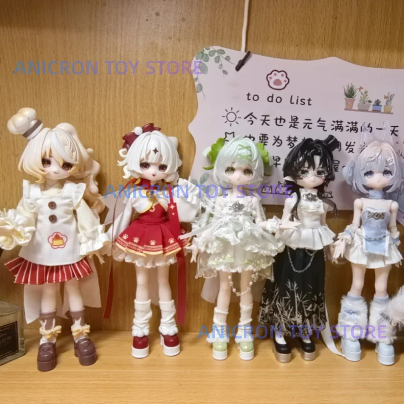 In Stock Come4free Minty Lucky Little Sign Spirit Series 1/8 Bjd Blind Box Mystery Box Caixa Caja Dolls Gift Desktop Ornament