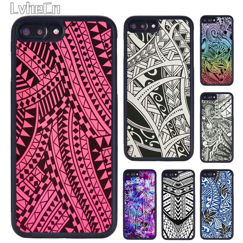 Maori Samoan Polynesian Tribal Phone Case For iPhone 14 15 16 13 12 Mini Max Cover For Apple 11 Pro Max 6S 8 7 Plus SE2020