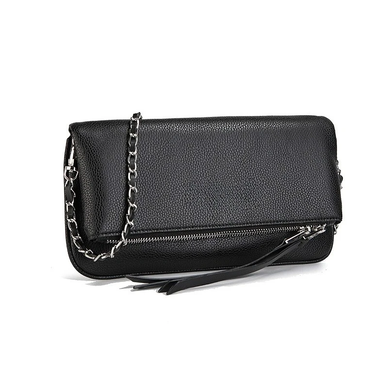 أنيق المرأة الجناح حقيبة كتف أسود بولي Leather جلد ريترو ZADIGant حقيبة كتف تصميم فاخر عادية ريترو السيدات حقيبة كروسبودي